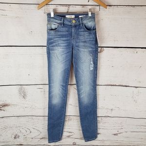 Guess Skinny Jean's Curvy Mid Rise Tall 0/24